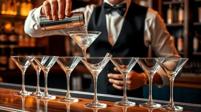 Das perfekte Martini-Glas