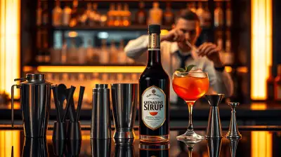 Grenadine Sirup: Roter Zaubertrank der Bar