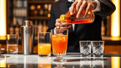 Exotische Fruchtsäfte für Cocktails