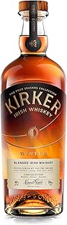 Kirker Four Seasons Winter Whiskey | Irish Whiskey with Notes of Festive Pudding, Dark Chocolate,…