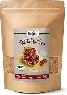 Biojoy BIO-Dattelzucker (500 g), unraffiniert, natürlich & ohne Zusätze (Phoenix Dactylifera)