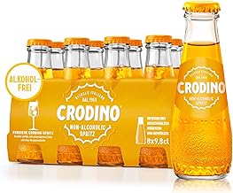 Crodino alkoholfreier Aperitif, 8 x 98 ml – Italienischer Classic Aperitivo ohne Alkohol, über…