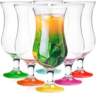 Glasmark Krosno Gläser Cocktailgläser Set Longdrink Cocktail Gin Bier Wasser Longdrinkgläser C…