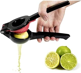 SQUEEZY – Limetten- und Zitronenpresse – Alu-Guss – Metall Black Edition