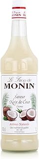 Monin Sirup Kokos (1 x 1,0l) – Tropisch und Exotisch – für Cocktails – Desserts – Alkoholfrei – …