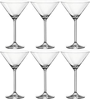 Leonardo Daily Cocktail-Gläser 6er Set, Cocktail-Glas mit Stiel, spülmaschinenfeste Cocktail-Ke…