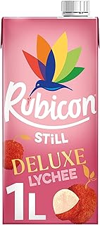 RUBICON Lychee Fruchtsaft, frisch und fruchtig mit einem süß, aromatischen Geschmack (1 x 1l)