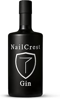 NailCrest Black Gin Premium – Schwarzer Gin mit 9 Botanicals aus aller Welt – Kroatischer Wac…