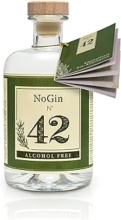 NoGin 42 – Die alkoholfreie Gin Alternative mit original Gin 42 Gewürzen | Zuckerfrei | Perfekte…