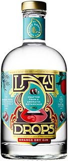Lazy Drops Orange Dry Gin – 42% Vol. Mediterran inspiriert, hergestellt aus 6 aromatischen Botani…
