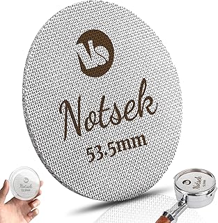 NOTSEK Puck Screen 54mm, Espresso Sieb für Siebträger, mit Acryl Aufbewahrungsbox, 1.7mm Dicke …