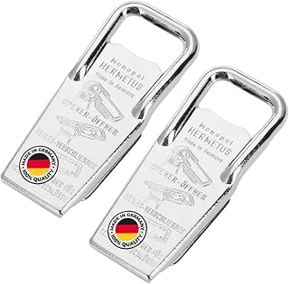 Westmark 2x Flaschenöffner- und verschließer/Kapselheber/Schraubverschlussöffner, 3-in-1, Stah…