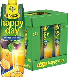 Rauch Happy Day Orange Maracuja | perfekte Geschmackskombination | exotischer Mix herrlicher Süd…