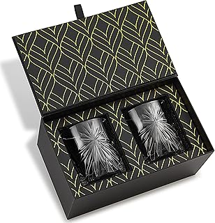 Kristall WhiskyGläser – 2er Gläser Set (315ml) Soleil für Whisky, Bourbon und Old Fashioned …