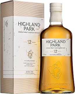 Highland Park 12 Jahre | Viking Honour | Single Malt Scotch Whisky | vollmundiger, rauchiger Gesc…