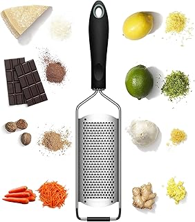 Käsereibe Zitronenreibe Zester Reibe Fein Parmesanreibe Handreibe Rasiermesserscharfe Premium Ed…