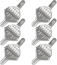 Zitronenpresse Edelstahl, 6 Stück Manuelle Zitruspresse, Orangenpresse Für Frischen Saft, Ideal…