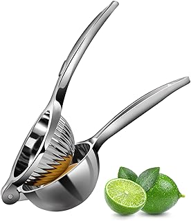 Rekix 7cm Zitronenpresse, Zitruspresse, Saftpresse Manuell, Zitronenpresse Handpresse, Limettenpr…