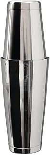 Beaumont Mezclar Tin-on-Tin Boston Cocktail Shaker, Edelstahl, hochglanzpoliert, professionelles …