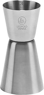 Leopold Barmaß mit Skala 30/50 ml Vienna, Edelstahl