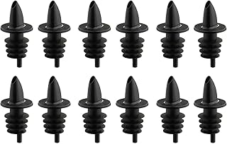 Westmark 12 Spirituosen-/Essig-/Öl-Ausgießer für Flaschen, Dosierer mit Luftröhrchen, Kunstst…