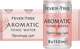 Fever-Tree Light Aromatic Tonic Water, 8 x 150 ml