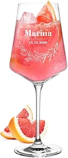 Leonardo Sarti Aperitif-Glas 560 ml mit Gravur – das Frauengeschenk zum Muttertag – Cocktailglas …
