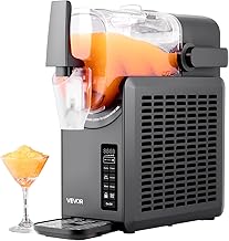 VEVOR Slusheis Maschine Slushgerät Slushy Machine 2,6 L, Frozen Drink Maker mit 5 voreingestellt…