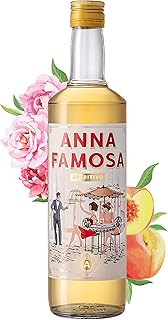 Anna Famosa Aperitivo – fruchtiger Aperitif mit frischem Pfirsich und italienischen Bitternoten -…