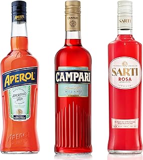 Aperol Aperitivo, 11% – Italiens Nr. 1 Cocktail (1 x 0,7 L)| Campari Bitter Aperitif 25% (1x 0,7 …