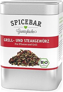 Spicebar Grill-Gewürz und Steak-Gewürz in Premium Bio Qualität (1 x70g)