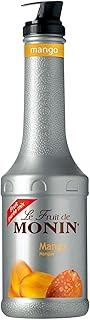 Monin FruchtPüree Mix Mango (1 x 1,0l) – Vielfältige Anwendungen in Cocktails und Smoothies – N…