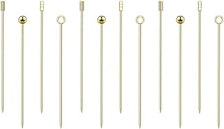 12 Stück Edelstahl Cocktailspieße, BetterJonny Martini-Spieße Cocktail Obst Sticks Cocktail Pi…