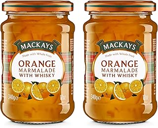 Orange Marmalade with Whisky Bittere Orangenmarmelade mit Whisky 2X 340g – importiert von Shest…