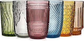 Sänger Trinkgläser Set Faro 6 teiliges Gläser Set für 6 Personen aus Glas, Wasserglas, Mehrfa…