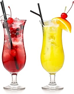 Topkapi Tiki Beach 92506 – Pina Colada Cocktailgläser Partygläser Bargläser, 460 ml, 6 Stück