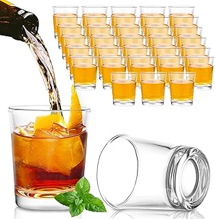 36er Schnapsgläser 2.5cl/25ml, Glas Schnapsglas, Schnapsgläser, Tequila Gläser 2.5cl, Likörgl…