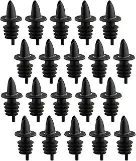 Westmark 20 Spirituosen-/Essig-/Öl-Ausgießer für Flaschen, Dosierer mit Luftröhrchen, Kunstst…