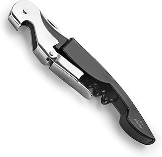 Lacor – 63044 – Servierwagen Luxe, Edelstahl, Korkenzieher + Flaschenöffner + Kurzmesser Kapseln…