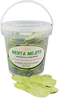 Gefriergetrocknete Mojito-Minze mit ganzblättrigen Blättern, gebrauchsfertig für Cocktails und…