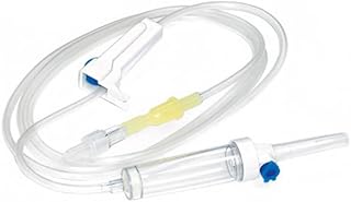 25x Infusionsgerät LL Infusionsbesteck Infusionssystem Schwerkraft, steril, 150cm Carmesin® Bundle
