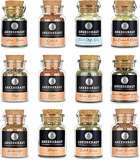 Ankerkraut Gewürz Set mit 12 Gewürzen: Best of Ankerkraut 3, leckere Zutaten für vielfältigen…