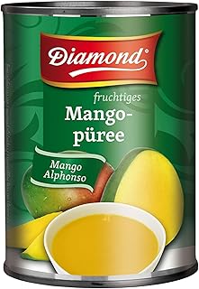 DIAMOND Mangopüree, feines Püree aus der Mango Alphonso, Obstkonserve in der Dose – 1 x 850 g