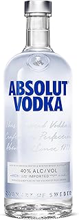 Absolut Vodka Original – Edler und extrem reiner Premium-Vodka aus Schweden in der ikonischen A…