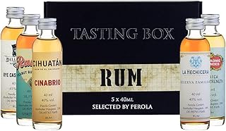 Perola Rum Tasting Box | Finde deinen neuen Liebling | Entdecke aufregende Vielfalt der Rum Welt …