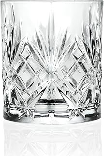 RCR Cristalleria Italiana Glas Set mit 6 Wassergläsern, Fassungsvermögen 31 cl