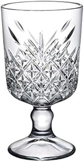 Pasabahce 51648 Cocktailkelch Weinkelch Dessertkelch Timeless im Kristall-Design/Vintage, Höhe c…