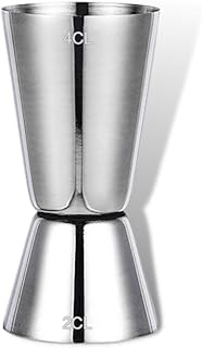 Cocktail Messbecher 2CL 4CL – Doppelter Jigger, Spirituosen Messbecher für Gin, Whiskey, Alkoh…
