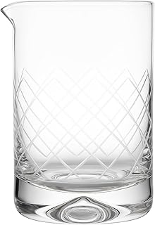 Mixing Glass, handgefertigtes Cocktail-Rührglas aus echtem Kristall als hochwertiges Barzubehör…