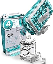 ICEBREAKER POP 2.0 Eiswürfelform – Eis herstellen und servieren, ohne das Eis zu berühren – Der…